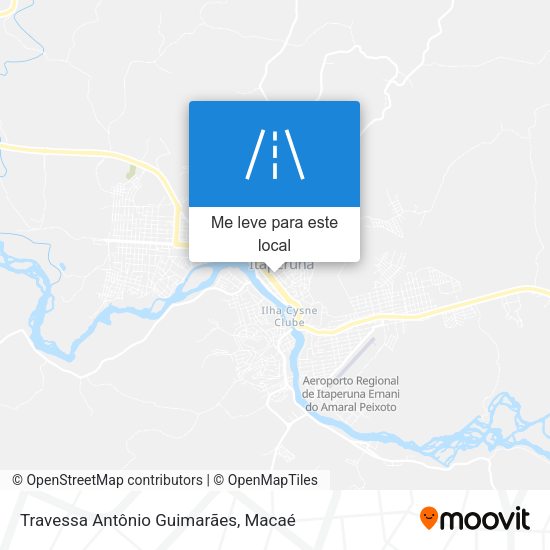 Travessa Antônio Guimarães mapa