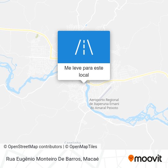 Rua Eugênio Monteiro De Barros mapa