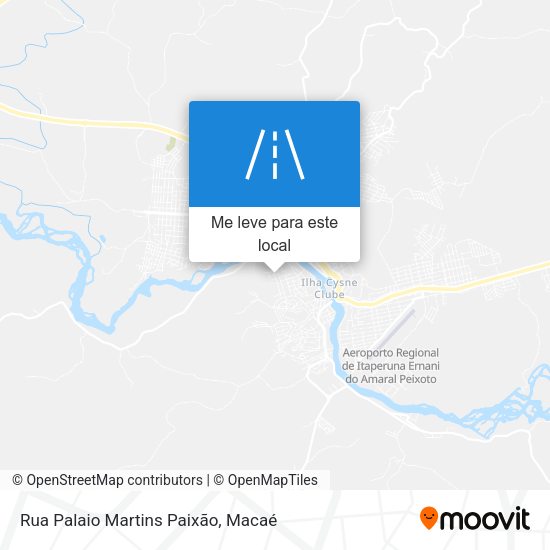 Rua Palaio Martins Paixão mapa