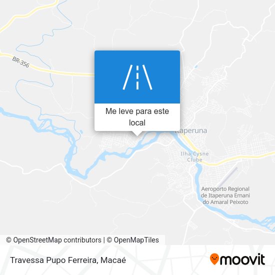 Travessa Pupo Ferreira mapa