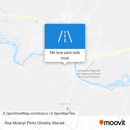Rua Moacyr Pinto Oliveira mapa
