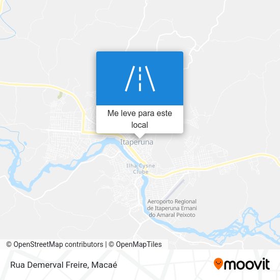 Rua Demerval Freire mapa