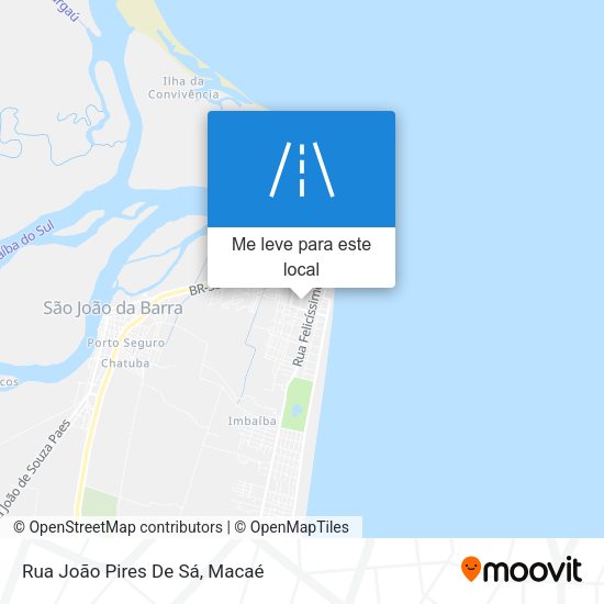 Rua João Pires De Sá mapa