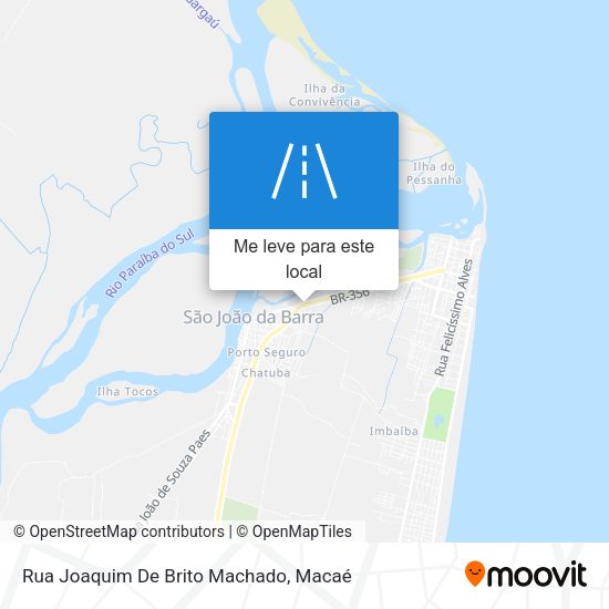 Rua Joaquim De Brito Machado mapa