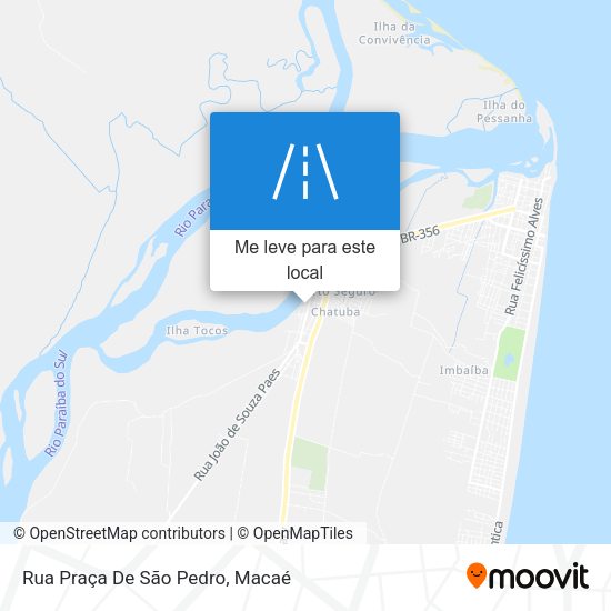 Rua Praça De São Pedro mapa