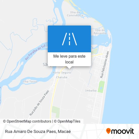 Rua Amaro De Souza Paes mapa