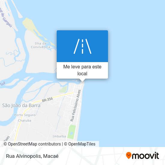 Rua Alvinopolis mapa