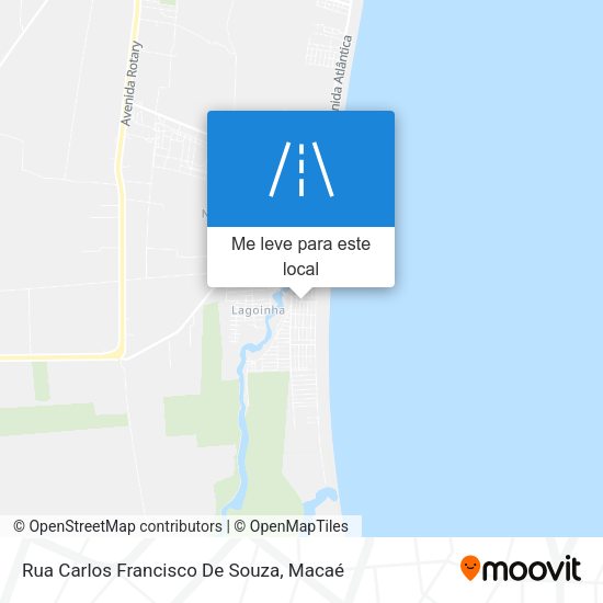 Rua Carlos Francisco De Souza mapa