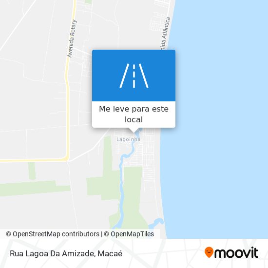 Rua Lagoa Da Amizade mapa