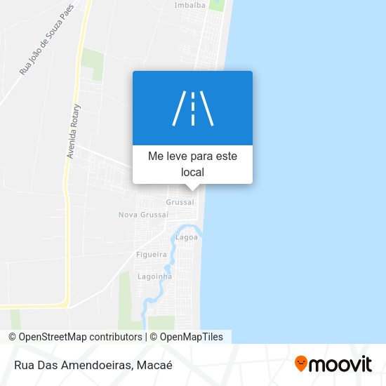Rua Das Amendoeiras mapa