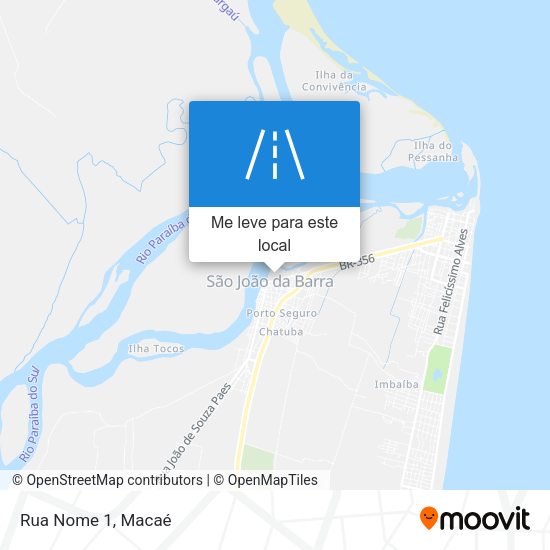 Rua Nome 1 mapa
