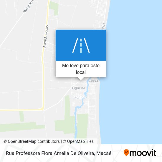 Rua Professora Flora Amélia De Oliveira mapa