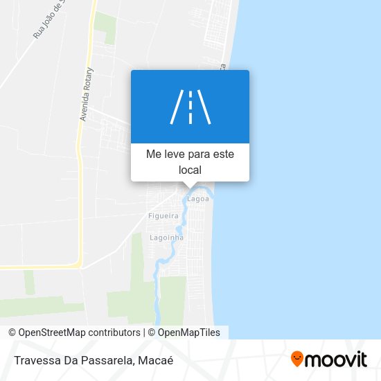 Travessa Da Passarela mapa