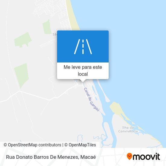 Rua Donato Barros De Menezes mapa