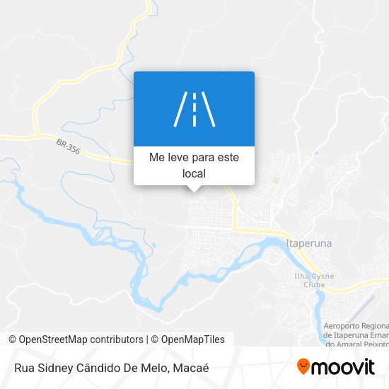 Rua Sidney Cândido De Melo mapa