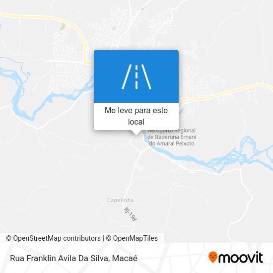 Rua Franklin Avila Da Silva mapa