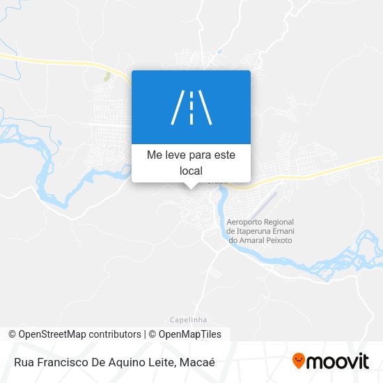 Rua Francisco De Aquino Leite mapa