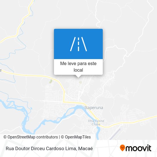 Rua Doutor Dirceu Cardoso Lima mapa