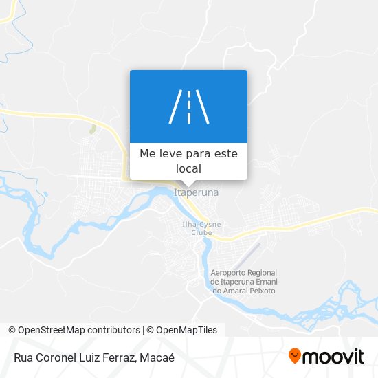 Rua Coronel Luiz Ferraz mapa