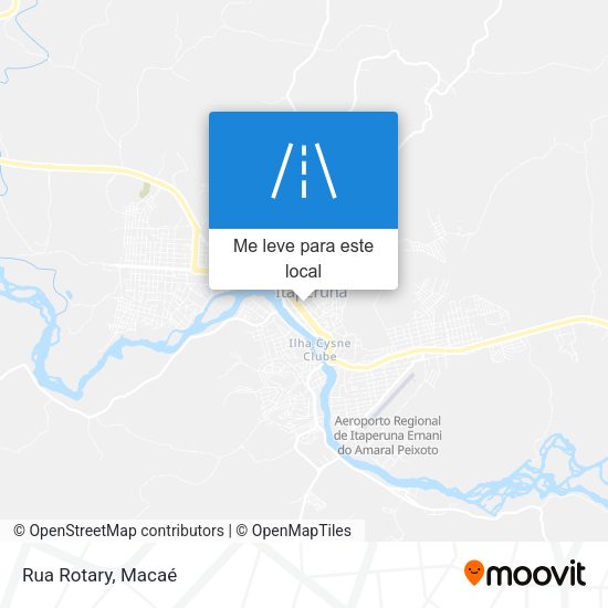 Rua Rotary mapa