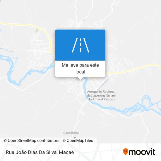 Rua João Dias Da Silva mapa