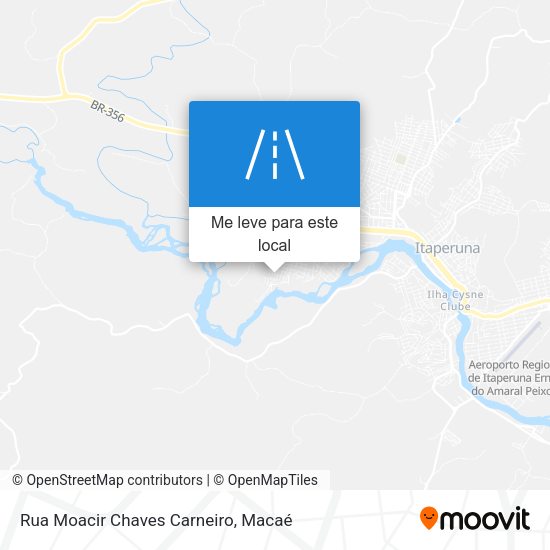 Rua Moacir Chaves Carneiro mapa