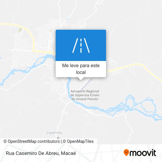 Rua Casemiro De Abreu mapa