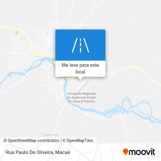 Rua Paulo De Oliveira mapa