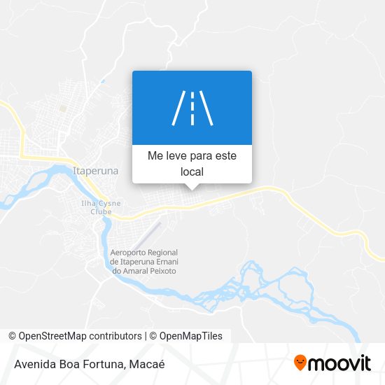 Avenida Boa Fortuna mapa