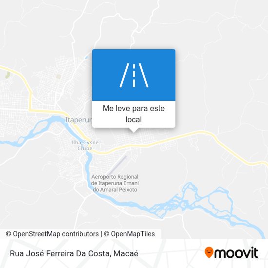 Rua José Ferreira Da Costa mapa