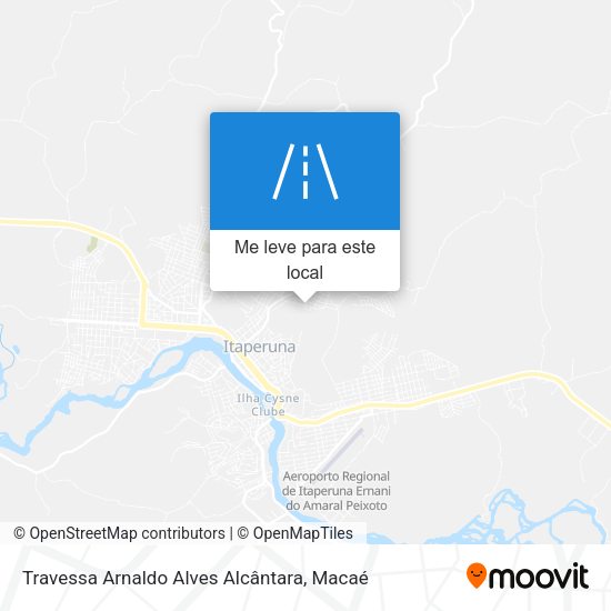 Travessa Arnaldo Alves Alcântara mapa