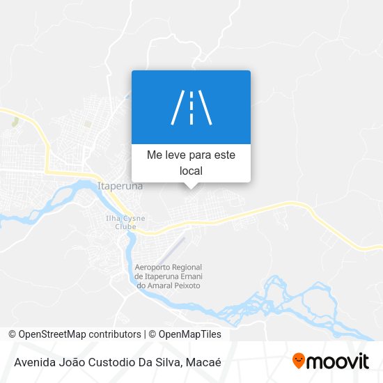 Avenida João Custodio Da Silva mapa