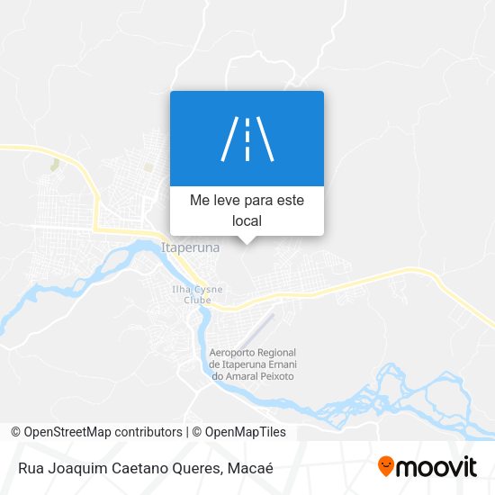 Rua Joaquim Caetano Queres mapa