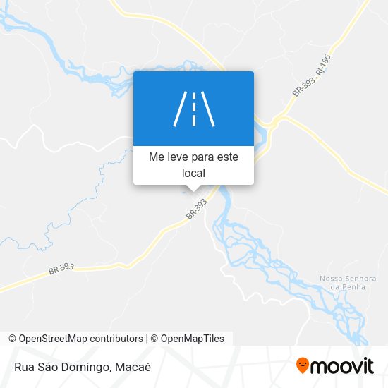 Rua São Domingo mapa