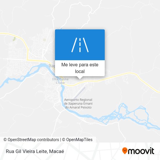 Rua Gil Vieira Leite mapa