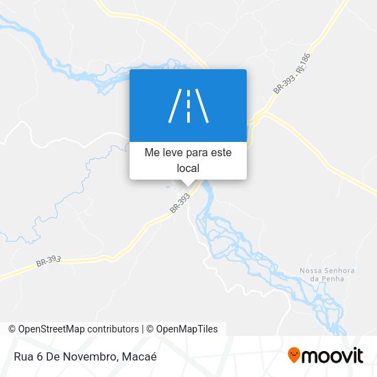 Rua 6 De Novembro mapa