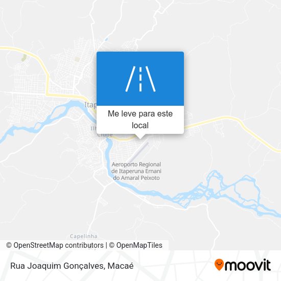 Rua Joaquim Gonçalves mapa