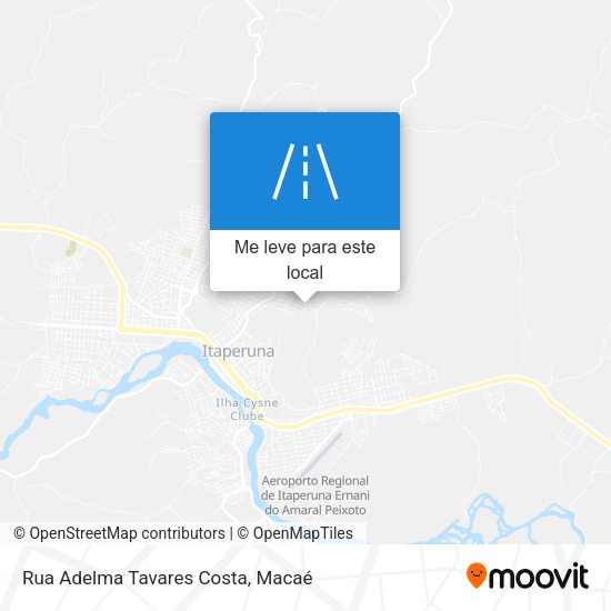 Rua Adelma Tavares Costa mapa