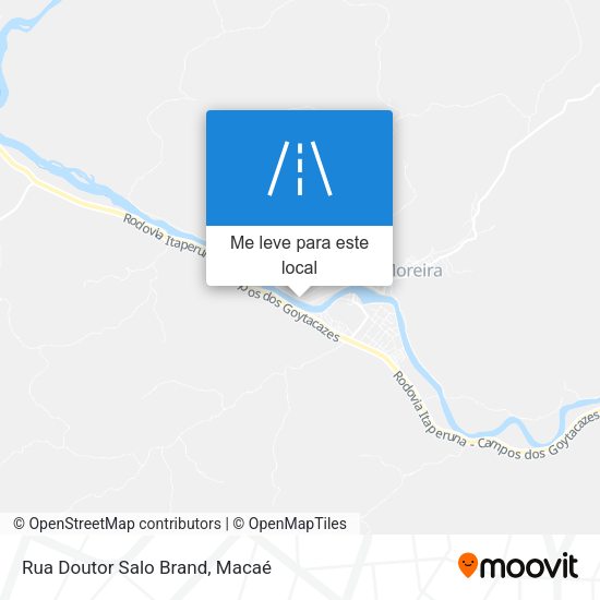 Rua Doutor Salo Brand mapa