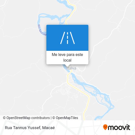 Rua Tannus Yussef mapa