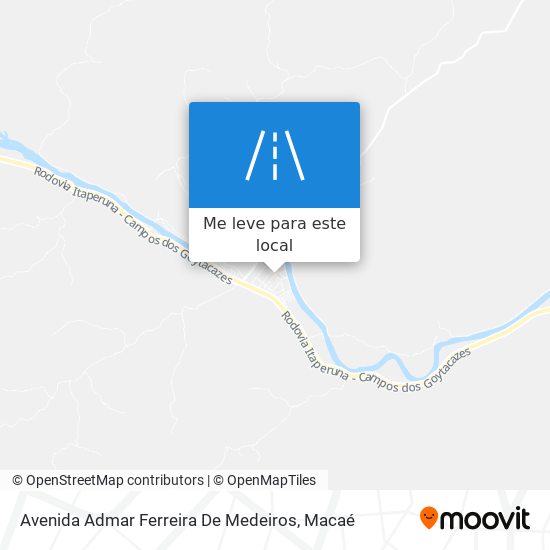 Avenida Admar Ferreira De Medeiros mapa