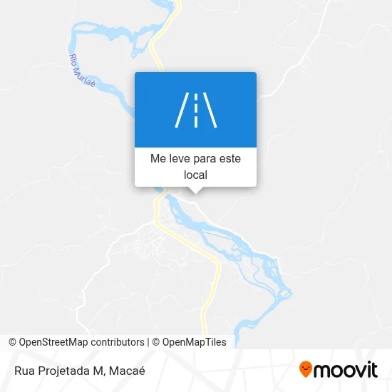 Rua Projetada M mapa