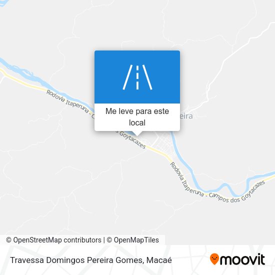 Travessa Domingos Pereira Gomes mapa