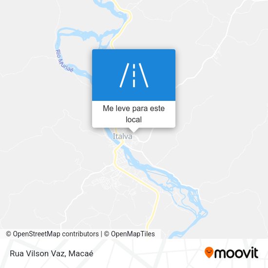 Rua Vilson Vaz mapa