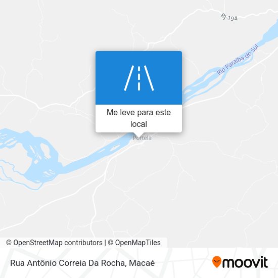 Rua Antônio Correia Da Rocha mapa