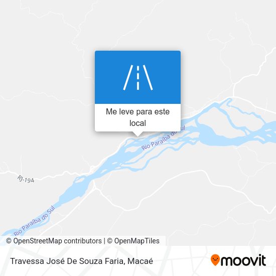 Travessa José De Souza Faria mapa