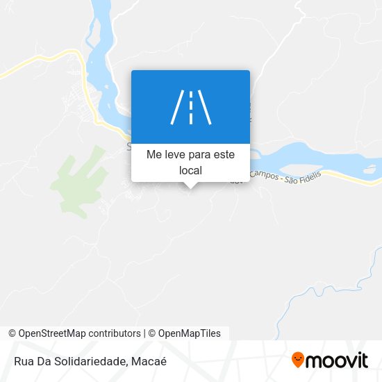 Rua Da Solidariedade mapa