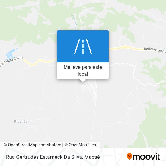Rua Gertrudes Estarneck Da Silva mapa
