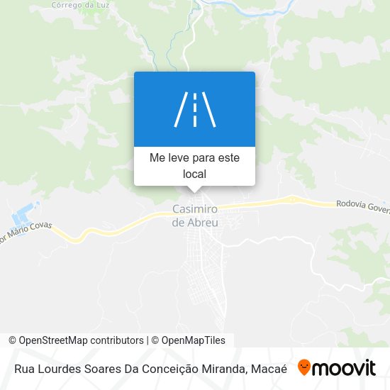Rua Lourdes Soares Da Conceição Miranda mapa