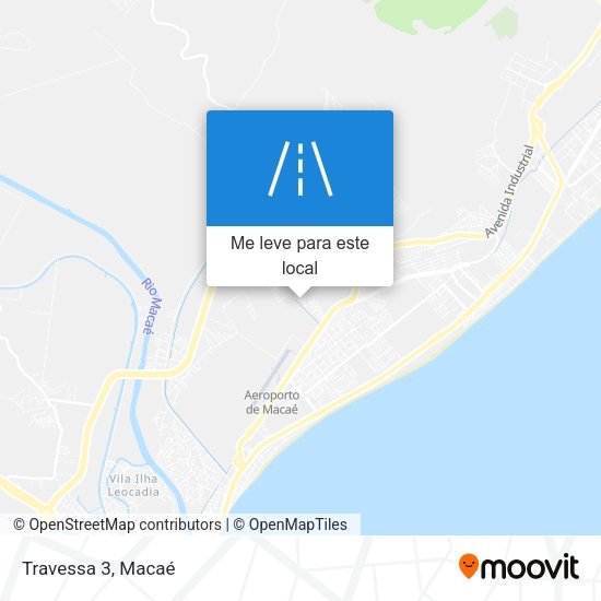 Travessa 3 mapa